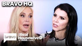 The RHOC Ladies React To John Janssen's "Disgusting" Threat | Bravo HQ: RHOC | Bravo