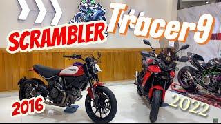 Yamaha tracer9 2022(27x) + ducati scrambler800 2016(15x)-thi moto thủ đức