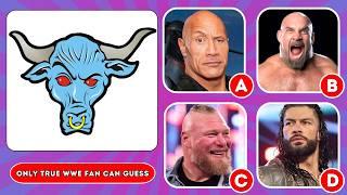 Guess the MOST FAMOUS WWE Superstars By Their Logo  | WWE Quiz