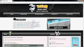 Introduction to Pokemon Online Battle Simulator