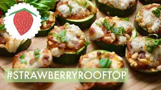 Must have party snack | Zucchini bites | Enjoy | Küchenquicky | Strawberryrooftop | #Shorts