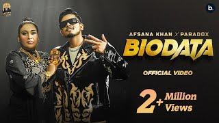 BIODATA - Official Video | Afsana Khan | Paradox | Punjabi Song 2023