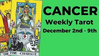 Cancer: Your Big Why Is Finally Answered Nothing Can Hold You Back Now!  Dec 2nd - 9th WEEKLY TAROT