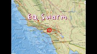 New 3.9 Earthquake with Eq swarm near Los Angeles California. Saturday 9/7/2024