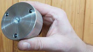 Not many people know this method! Brilliant idea for making disks on the lathe