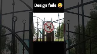 Funniest design fails  #funny #shorts