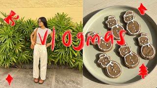 VLOGMAS 2024 ⭐ - (week 3) gingerbread hojicha, target runs, christmas parties