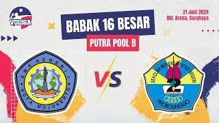 LIVE | SMKN 1 KOTA MOJOKERTO VS SMAN 2 PROBOLINGGO (VOLI PUTRA) | JTV VOLIGA 2024