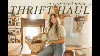 Thrift Haul | A Cozy & Collected Home