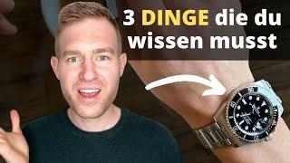 3 DINGE die du über Uhren wissen musst - Uhrenkunde | Gezeitenpanther ⌚