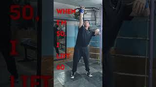 Heavy kettlebell 132 Lb -60 kg #shorts # valeryfedorenko #fitnessmotivation