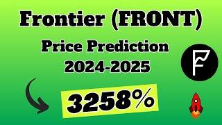 Frontier (FRONT) Price Prediction In Hindi For Crypto Bull Run | Front Coin Huge Potential 32X