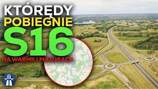 Otwarcie S16 do Mrągowa wraz z omówieniem całej S16 przez Warmię i Mazury