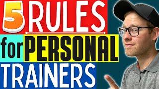 Creating Personal Training Sessions 101 | 5 RULES Trainers Should Follow When Making Client Programs