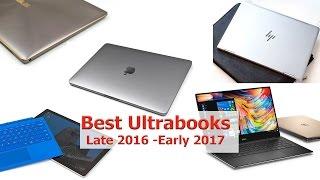 Best Ultrabooks Late 2016 - Early 2017