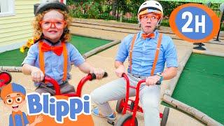 Blippi And Meekah Construct A Friendship - Blippi | Educational Videos for Kids