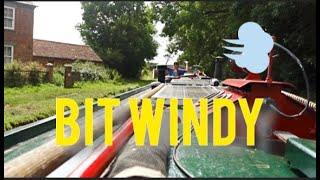 Working on a windy Canal| Narrowboat dwelling Artists| #boatlife #canal #narrowboat