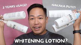 BEST SKIN WHITENING LOTION?! FRESH SKINLAB MIK WHITE GLUTATHIONE LOTION REVIEW FOR 2 YEARS!