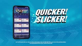 BlueBet's Brand Spanking New App! (30 Seconds)