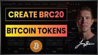 How To Create BRC20 Tokens