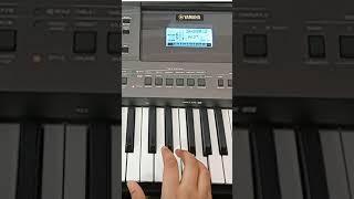 Rock-A My Soul | Alfred | Electronic Keyboard--3 | Dr. Maharaj Music #shorts