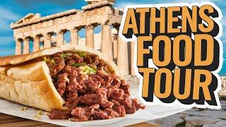 Ultimate Athens Food Tour!  Greek Street Eats & Hidden Gems!