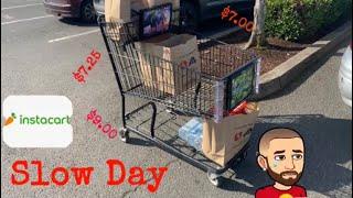 Day In The Life of An Instacart Shopper 2023! SLOW DAYS SUCK!!