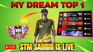 STM SABBIR IS LIVE  Road To Region Top 1  Rank Push Season 43 