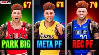 THE TOP 3 POWER FORWARD BUILDS IN NBA 2K25!