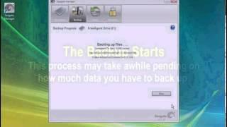 Seagate Manager - Backing Up & Restoring Data (Simple Backup)
