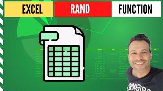 How to use RAND Function in Excel