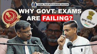 The Dark Truth of Government Exams | SSC CGL, BPSC | Podcast with @mathsbyrakeshyadavsir01