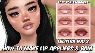 How to make Lip Appliers & BOM | Second Life