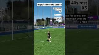  Rugby Conditioning Session  Pre Season Fitness session. Read pinned comments for info