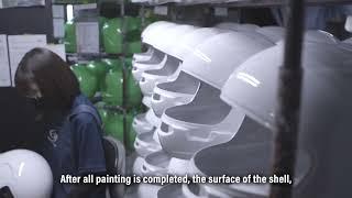 Arai's Craftsmanship Factory Tour - Final Painting Process