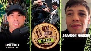 This is what put Brandon Moreno into kill mode against Figueiredo | Mike Swick Podcast