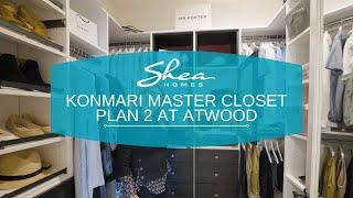 KonMari Master Closet | Plan 2 at Atwood