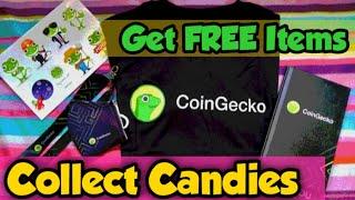 CoinGecko Candies and Rewards Tutorial | CoinGecko Swag Pack Unboxing | Get Freebies from CoinGecko