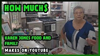 How Much Karen Jones Food And Family Get paid From YouTube