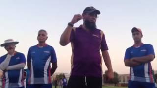 Cricket Legend Saqlain Mushtaq - Demo of Doosra