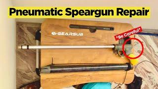 How To Repair Restore Cressi SL Star Pneumatic Speargun (DETAILED)