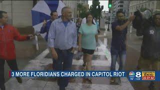 Three more arrests in Tampa Bay in connection to Jan. 6 Capitol Riot