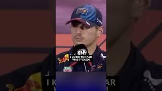 Max' uncensored swear word during press conference  #f1 #formula1