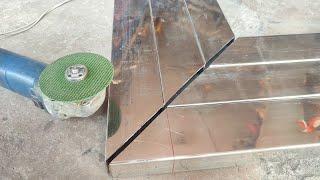 the discovery of 3 homemade steel bending tricks that is rarely known by welders