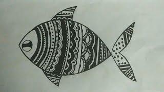 26 . Best fish Mandala art 