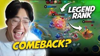 LEGENDS RANK Almost Beat BTK?!  BTK Team Struggled HARD! | Mobile Legends Highlights