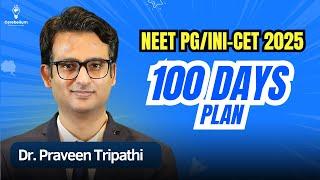 100 Days Strategy for NEET PG & INI-CET 2025 | Dr. Praveen Tripathi