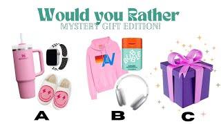 WOULD YOU RATHER.....MYSTERY GIFT EDITION! [Preppy] #trending #challenge #preppyyyy #smallbiz