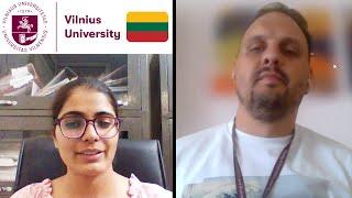 Official Admission Interview by  | VILNIUS UNIVERSITY | Lithuania