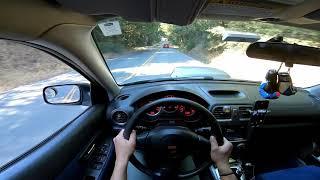 2005 Subaru WRX STi | Canyon Drive POV | Boxer rumble exhaust sounds!!